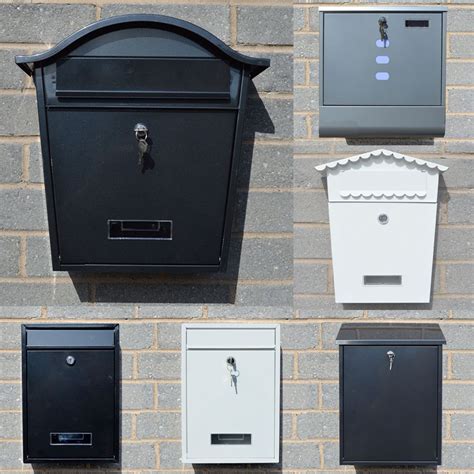 how to box in a metal post|outdoor letter boxes strong metal.